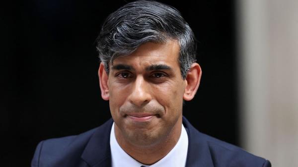 Outgoing British Prime Minister Rishi Sunak.