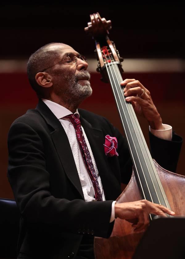 Bassist Ron Carter and his quartet Foursight performs on opening night of the Chicago Jazz Festival Aug. 31, 2023.  